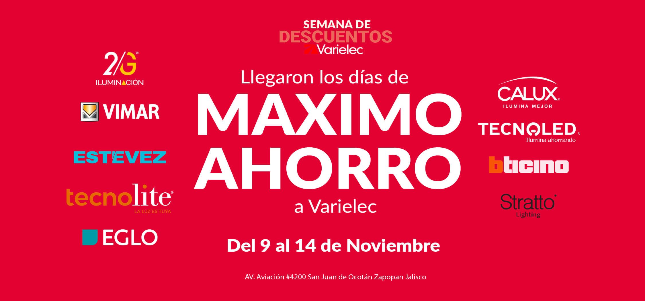 Días de máximo ahorro en Varielec.