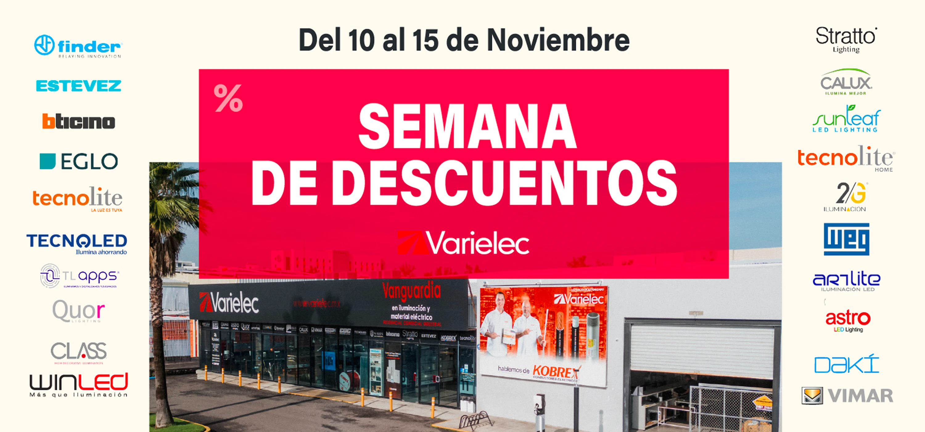 Semana de descuentos Varielec, del 10 al 15 de noviembre 2025